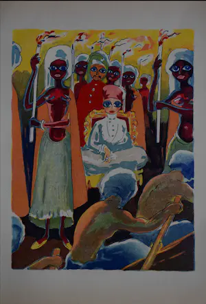 Kees van Dongen - Houtgravure - l'entrange Khalifat kopen? Bied vanaf 50!