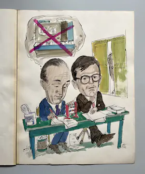 Otto Dicke - Spotprenten kopen? Bied vanaf 350!