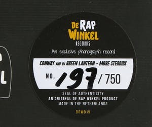 Conway - and DJ Green Lantern - More Steroids -Oplage van 750 kopen? Bied vanaf 45!