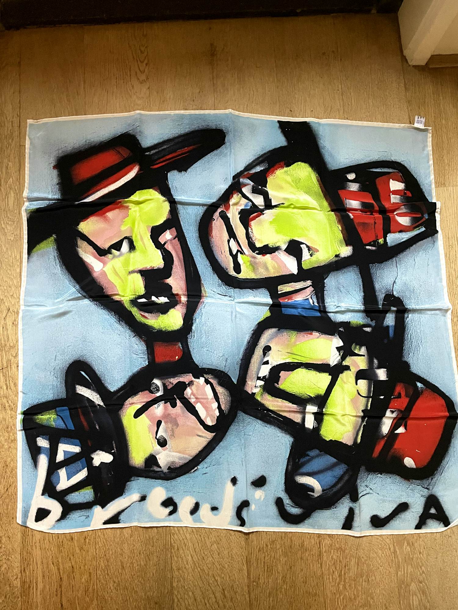 Herman Brood - Gelimiteerde shawl in opdracht van Viva gemaakt kopen? Bied vanaf 50!