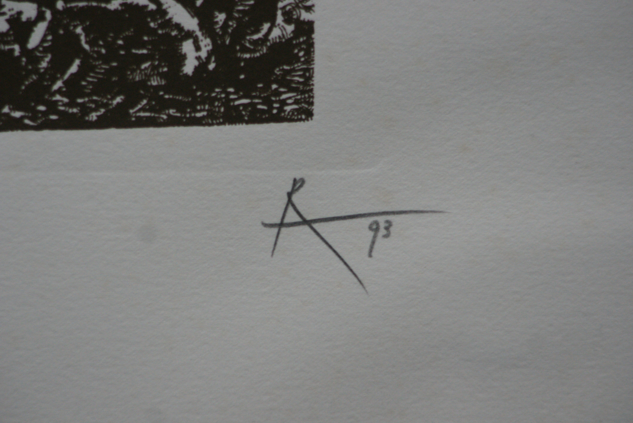 Rob Scholte - vroege (1993) erotische ets in kleine oplage (32 ex.) kopen? Bied vanaf 125!