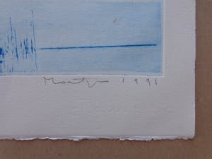 Jan Montyn - LA LUMIERE / KLEURETS / 65x50cm / SIG / 1991 kopen? Bied vanaf 45!