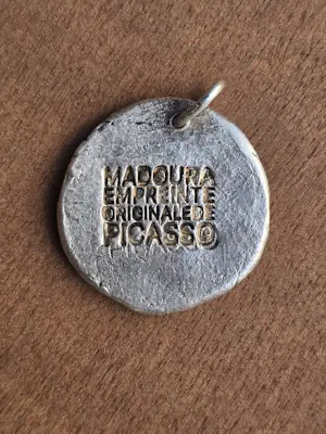 Pablo Picasso - "Taureau attaquant" 1949 - Zilveren Medaillon kopen? Bied vanaf 1250!