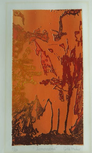Gertie Mesker - 3 x Ets & aquatint , Octans , Arien & Zomeravond – oplage 50 ex. kopen? Bied vanaf 50!