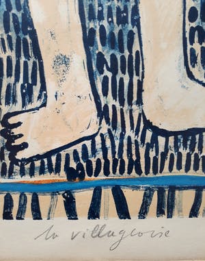 Corneille - La villageoise, litho kopen? Bied vanaf 295!