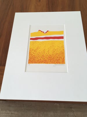 Gerrit Westerveld - Handgesigneerde kleuren zeefdruk z.t. kopen? Bied vanaf 35!