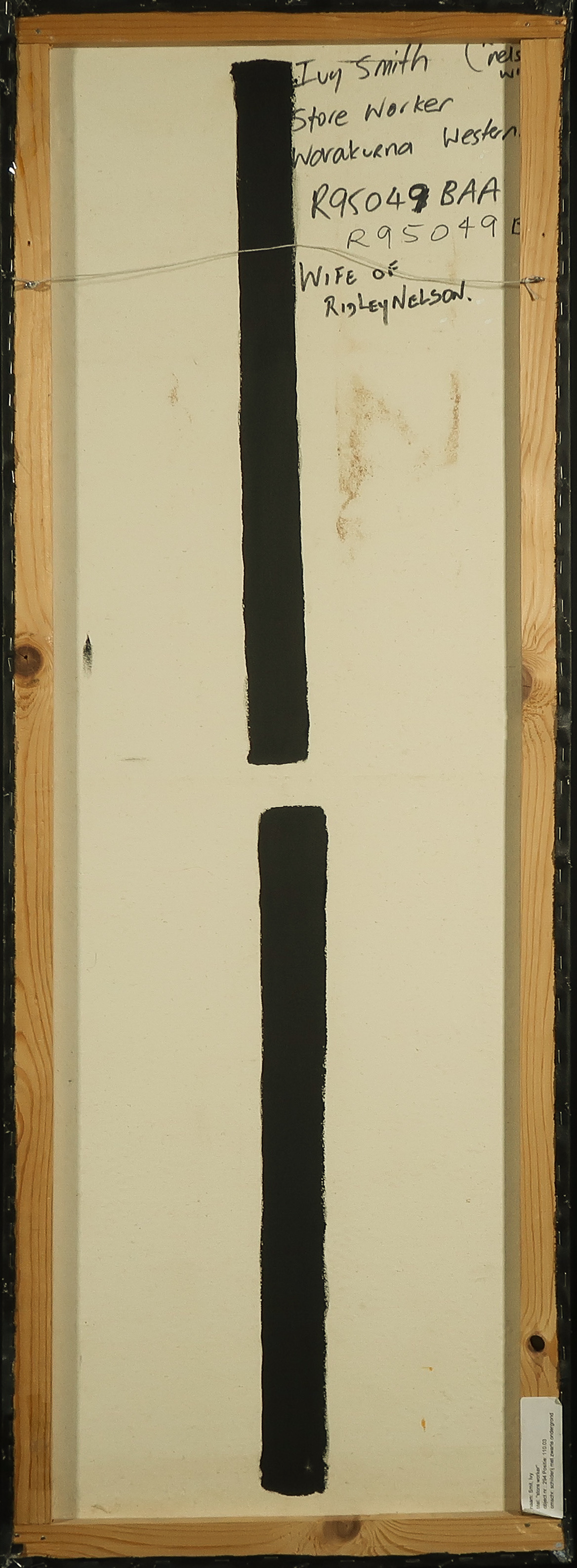 Gemieka Ivy Smith - Acryl op doek, Store worker (Aboriginal Art) kopen? Bied vanaf 100!