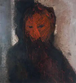 Joep Goeting - Gouache, Zonder titel - Ingelijst kopen? Bied vanaf 50!