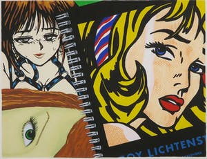 Tjebbe Beekman - Zeefdruk, Little Trouble Girl - Ingelijst (Groot) kopen? Bied vanaf 1!