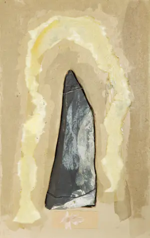 Peter Dejong - Boekobject in gemengde techniek, One stone and eleven feathers kopen? Bied vanaf 1!