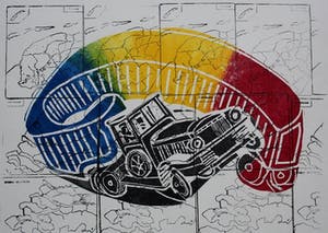 Frenk van Heeswijk - Litho - 1996 kopen? Bied vanaf 35!