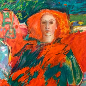 Claudia Steine - Lady in Red I kopen? Bied vanaf 25!