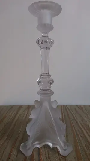 Val-Saint-Lambert - Kandelaar "Griffon" en "Vierge Marie" kopen? Bied vanaf 1!