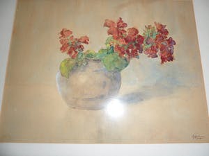 Jan Withaar - Aquarel. Stilleven. kopen? Bied vanaf 15!