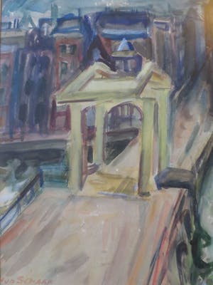 Hans van der Schaaf - Amsterdam, Magere Brug. kopen? Bied vanaf 65!