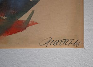 Albert Soons - abstract werk uit 1966 kopen? Bied vanaf 100!