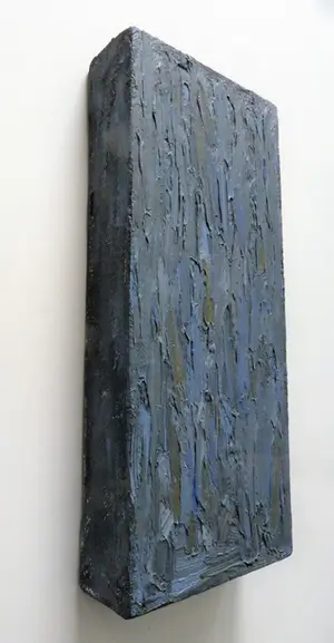 Vincent Hamel - VERFSTRUCTUUR (blauw) 1999 kopen? Bied vanaf 135!