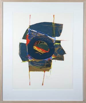 Arty Grimm - Zeefdruk, Zonder titel - Ingelijst kopen? Bied vanaf 50!