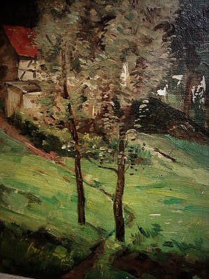 Simon Moulijn - omstreeks 1890 -Post-impressionistisch olieverf - met atelierstempel kopen? Bied vanaf 179!