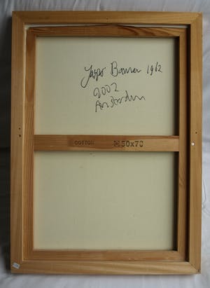 Jasper Banen - Acrylverf op doek, ingelijst , “Stoplicht” – 2002 kopen? Bied vanaf 195!