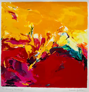 Marion Bakker - Burning landscape kopen? Bied vanaf 30!