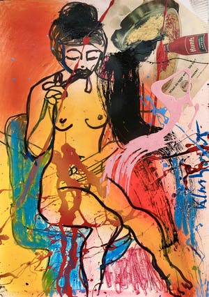 Peter Klashorst - Naked Beauty kopen? Bied vanaf 1!
