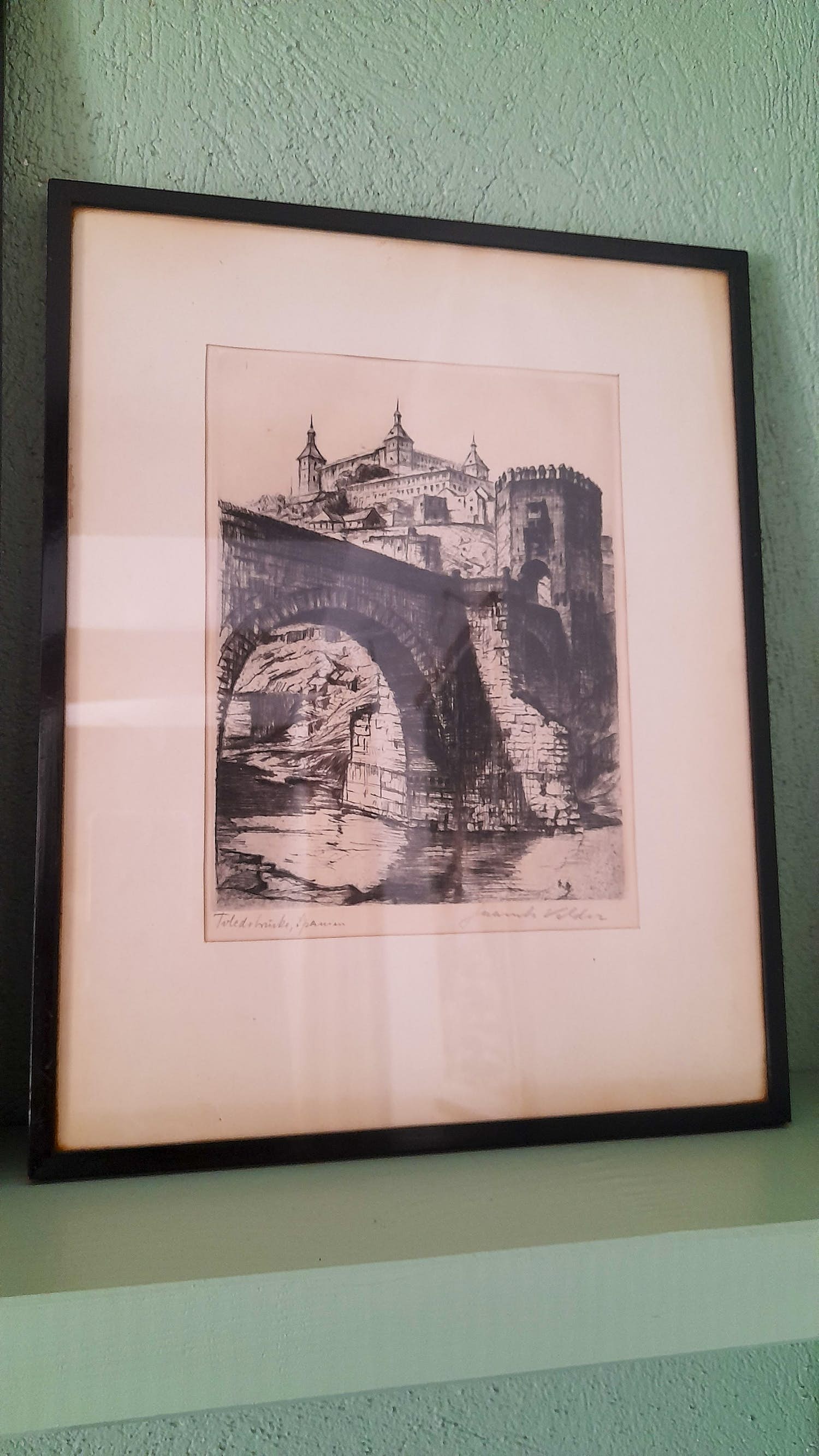 Niet of onleesbaar gesigneerd - Toledobrücke kopen? Bied vanaf 1!