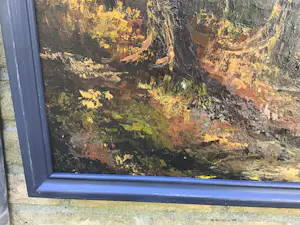 Niet of onleesbaar gesigneerd - Bospad. kopen? Bied vanaf 1!