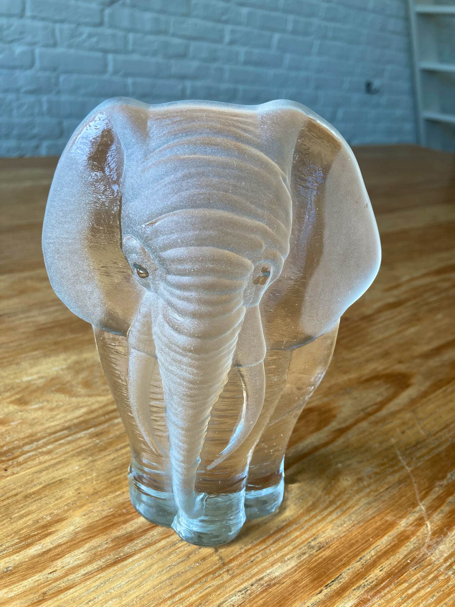 Mats Jonasson - Sculptuur/presse-papier olifant, jaren 70ig kopen? Bied vanaf 45!