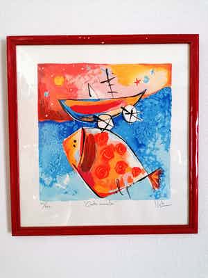 Angeles Nieto - Angeles Nieto set of 4 prints "Cuatro Animales" verkocht voor € 100!