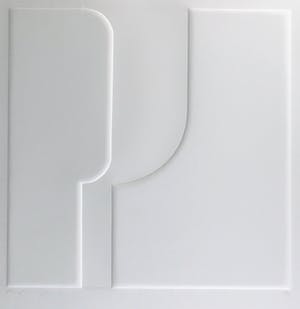 Harry van Kuyk - Reliëfdruk, P (uit het Groot Abecedarium) - Ingelijst kopen? Bied vanaf 150!