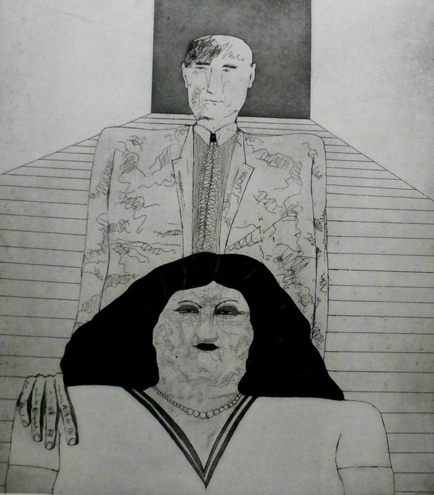 Buy Kees Spermon - Kees Spermon - ets/aquatint: Permanent wave - 1968? Bid from 45!
