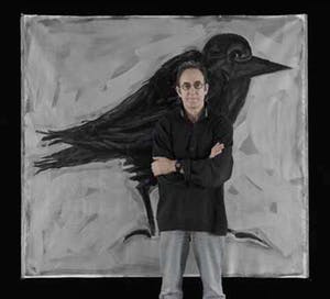 Arie van Selm - 1985 Galerie d’Eendt Amsterdam - Grote Abstract Figuratieve Tekening - gesigd. kopen? Bied vanaf 10!