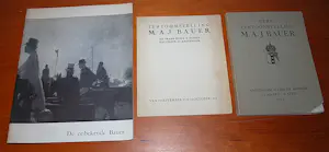 Marius Bauer - Gesigneerd door Ger Langeweg (1891-1970) & monografie & 3 gidsen kopen? Bied vanaf 65!