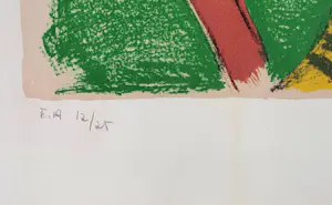 Corneille - Litho: 'Le tigre amoreux I' (1985) kopen? Bied vanaf 180!