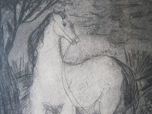 Niet of onleesbaar gesigneerd - Rustende ruiter. kopen? Bied vanaf 1!