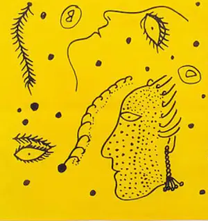 Yayoi Kusama - zwart/geel motief kopen? Bied vanaf 1!