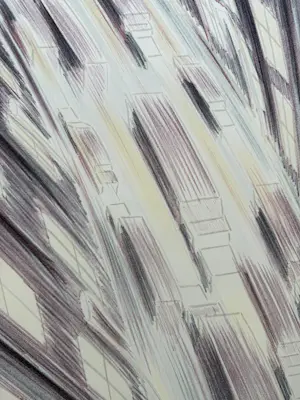 Jeroen Henneman - Handgesigneerde kleurenlitho | 'Verkeer in de stad' | 1988 kopen? Bied vanaf 200!