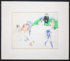 Eric Dordregter - Potloodtekening, Zonder titel kopen? Bied vanaf 1!