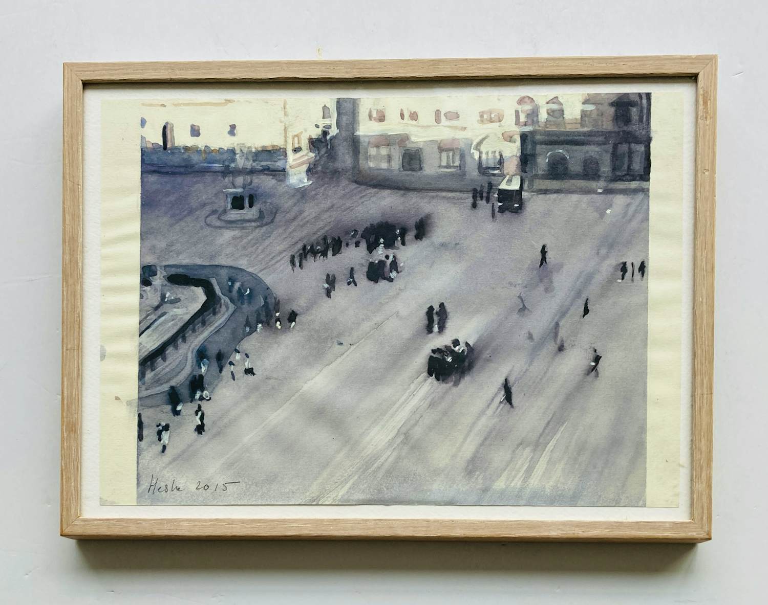 Heske de Vries - uit de serie Space uit 2015 met lijst. kopen? Bied vanaf 95!
