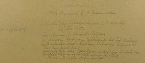 Max Oppenheimer - Bijzondere kleurenlitho van bespeelde violen - Ingelijst kopen? Bied vanaf 1500!