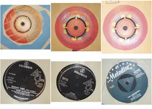 Various artists - Oude vinyl singles, 57 stuks kopen? Bied vanaf 75!