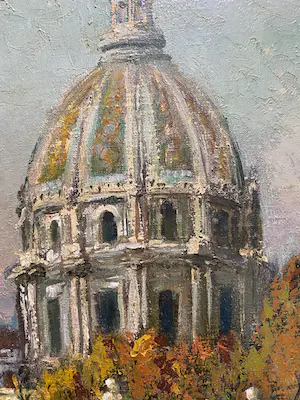 Niet of onleesbaar gesigneerd - Dôme de Invalides, Paris kopen? Bied vanaf 1!