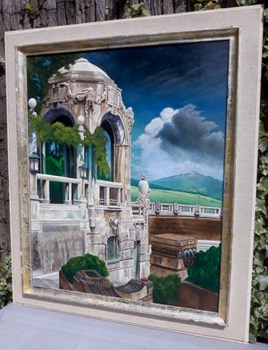 Henry Lantzius - Arcadisch landschap, olieverf op doek (best groot, netjes ingelijst) kopen? Bied vanaf 350!