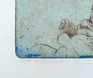 Michel van Overbeeke - De toekomst, aquatint ets kopen? Bied vanaf 40!