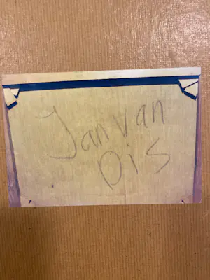 Jan van Dis - Fantastisch-realistische scène zittend naakt kopen? Bied vanaf 299!