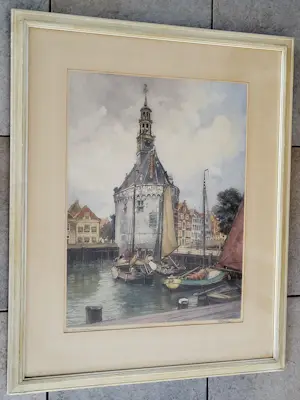 Hendrikus Roodenburg - Hoofdtoren Hoorn. kaufen? Bieten Sie von 95!