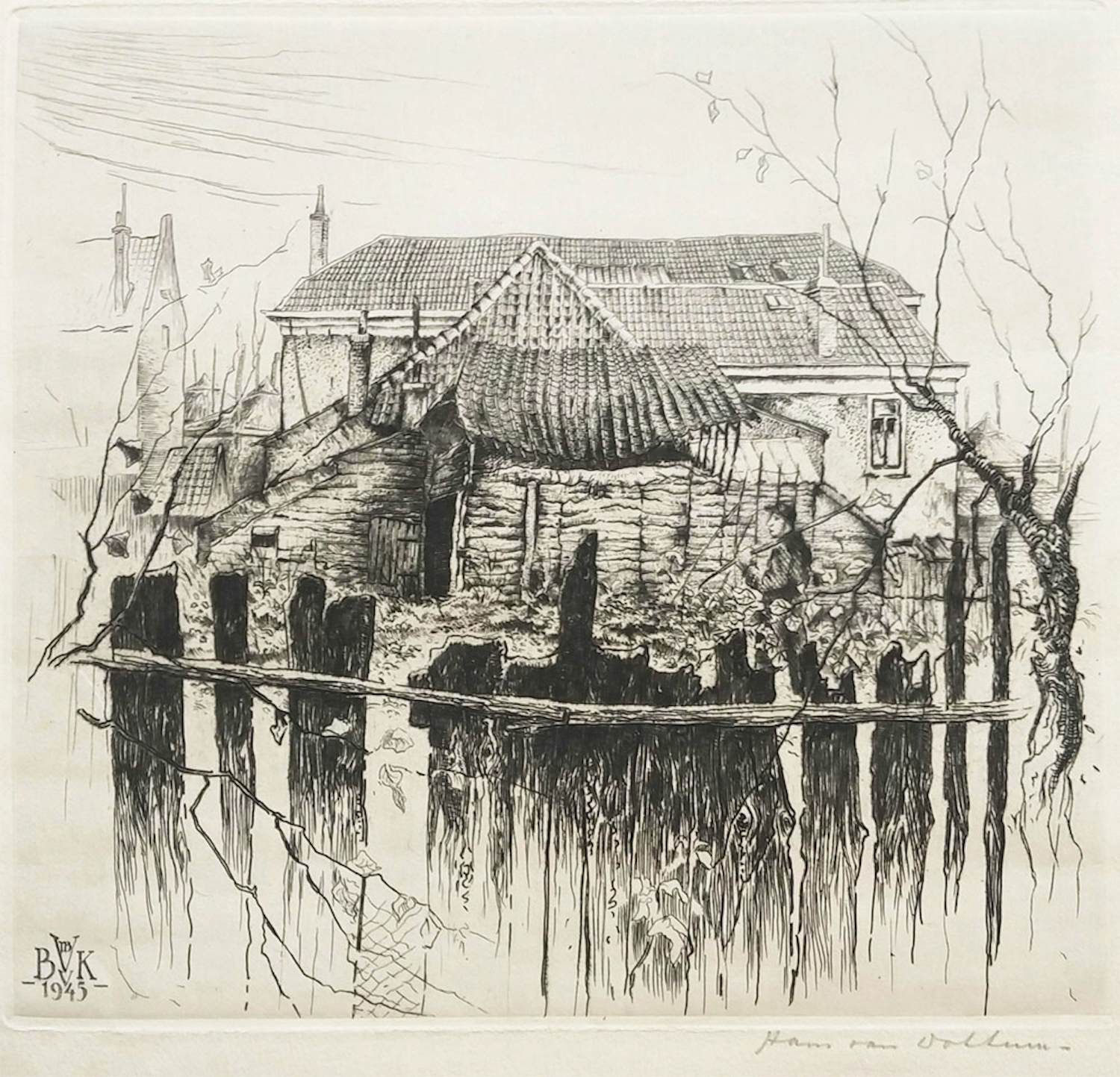 Hans van Dokkum - Dorpsgezicht kopen? Bied vanaf 40!