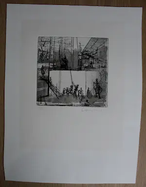 Constant - Ets: Constructie van een labyrint - 1972 kopen? Bied vanaf 450!