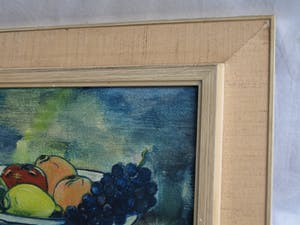 R. Kleijn - Olieverf op doek, Bloemstilleven – gesigneerd en ingelijst – ca 1960? kopen? Bied vanaf 1!